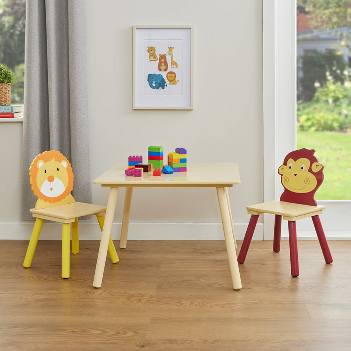 Jungle Table and Two Chairs Set