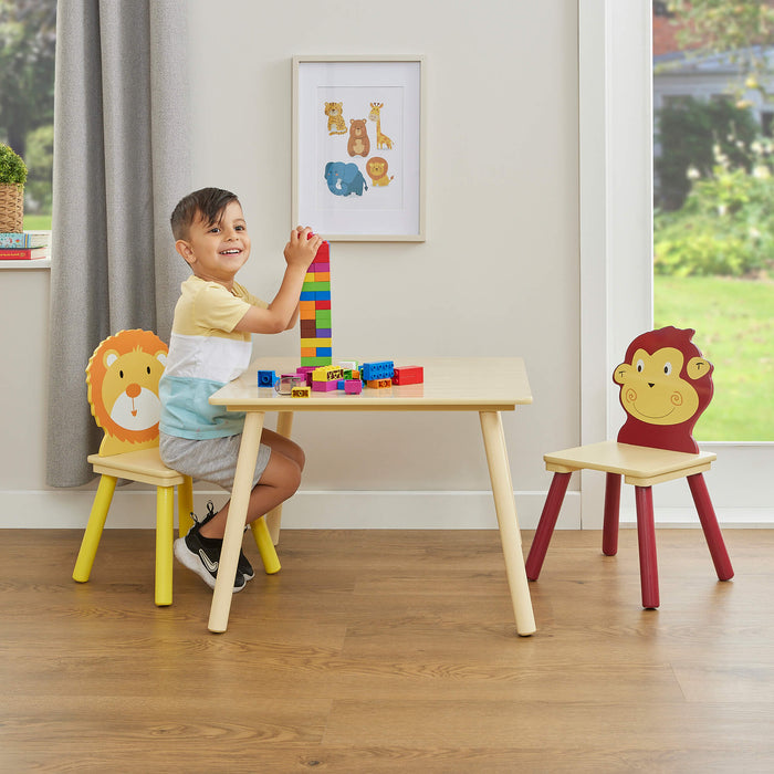 Jungle Table and Two Chairs Set