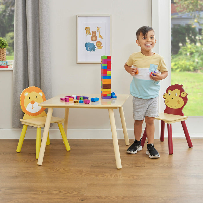 Jungle Table and Two Chairs Set