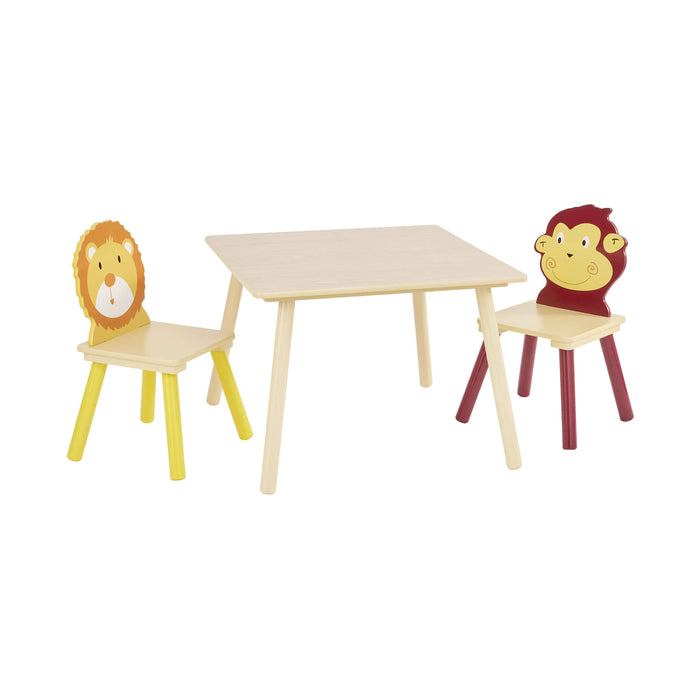 Jungle Table and Two Chairs Set