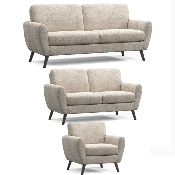 Matlock 3+2+1 Sofa Set - Linen