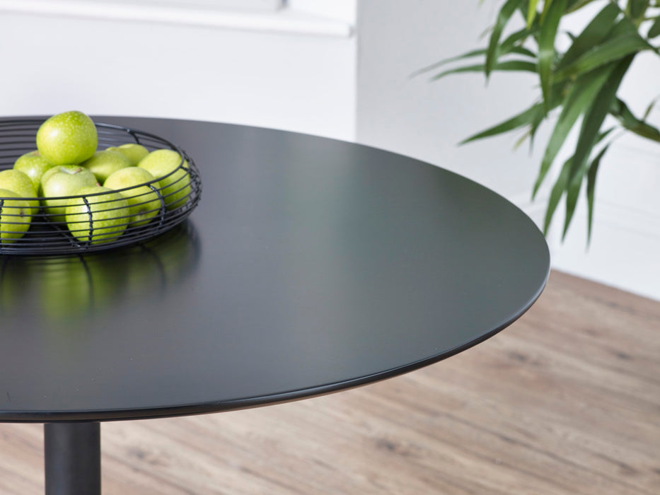 Nero 100cm Round Table
