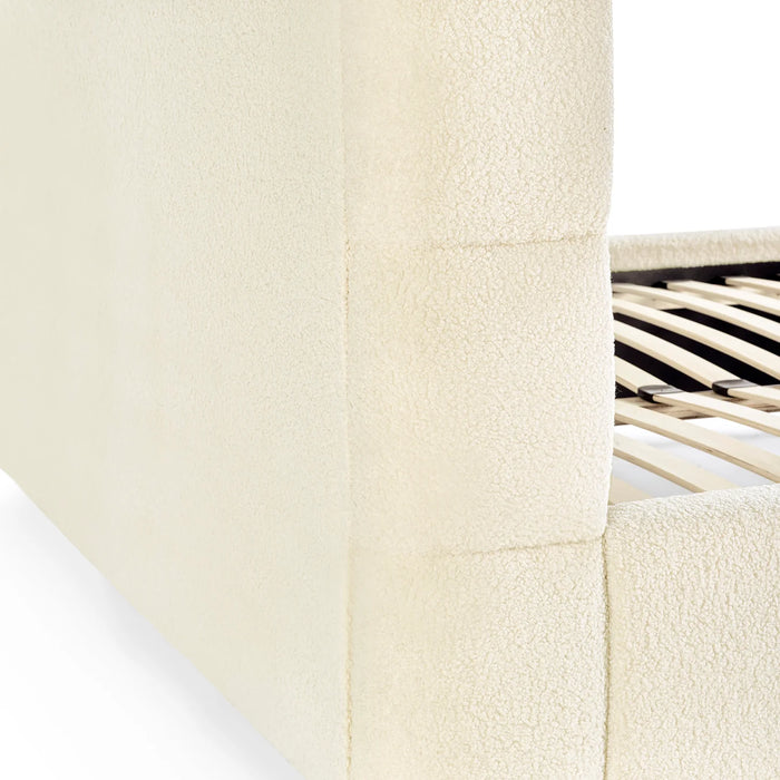 Oberon Bouclé 135cm Bed