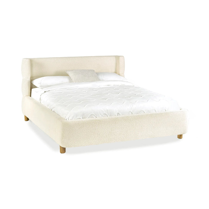 Oberon Bouclé 135cm Bed