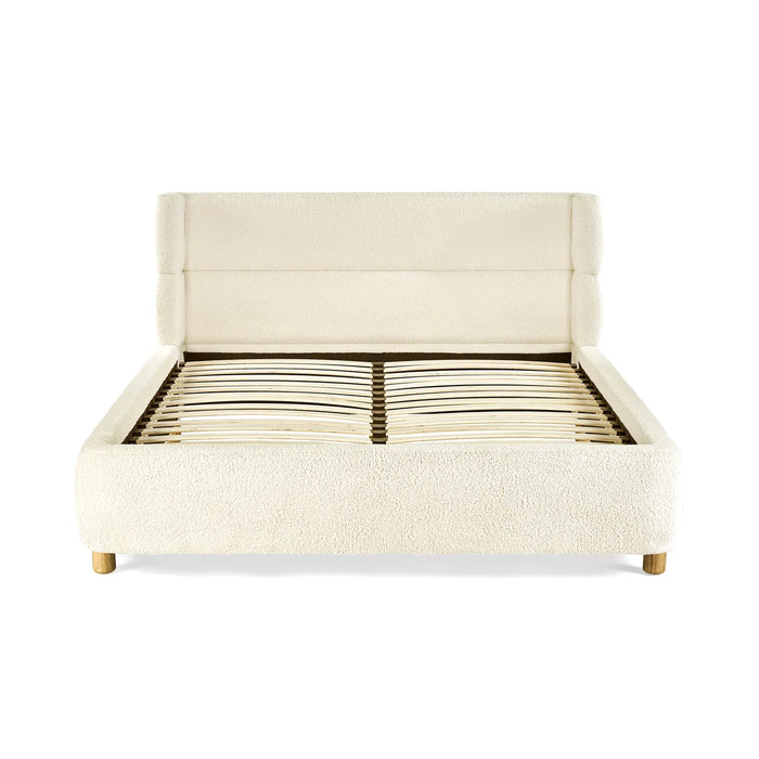 Oberon Bouclé 135cm Bed