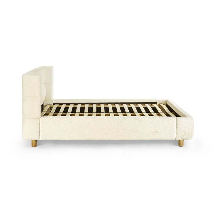 Oberon Bouclé 150cm Bed
