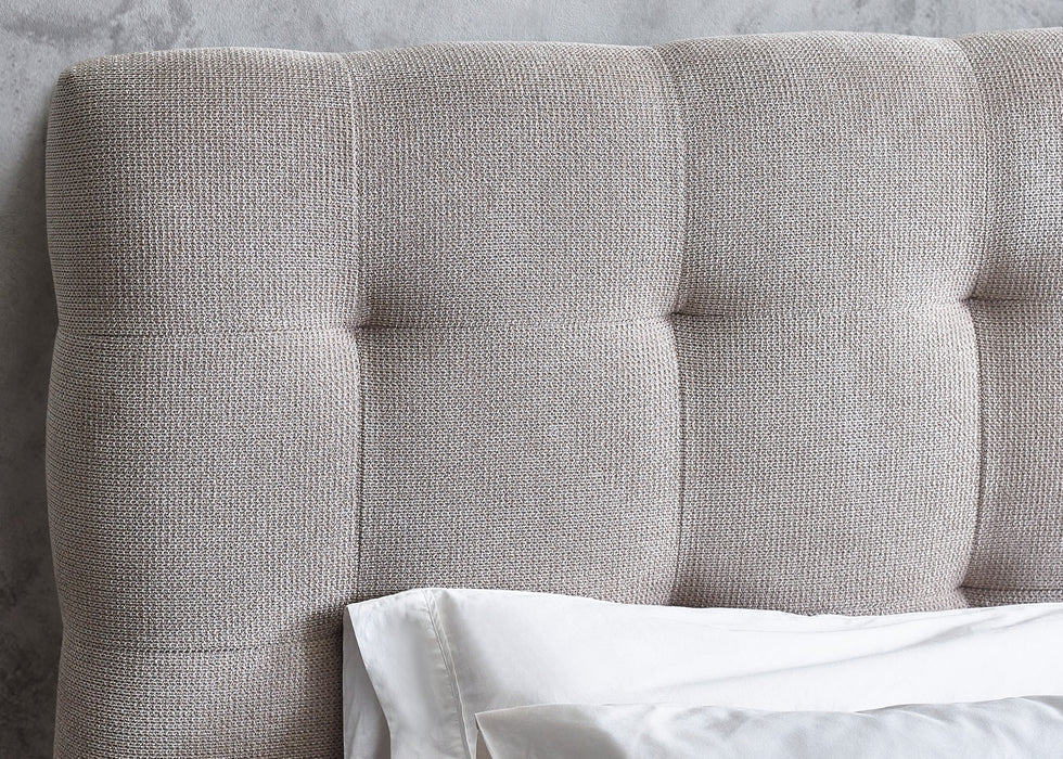 Odette King Bed 150Cm - Light Taupe