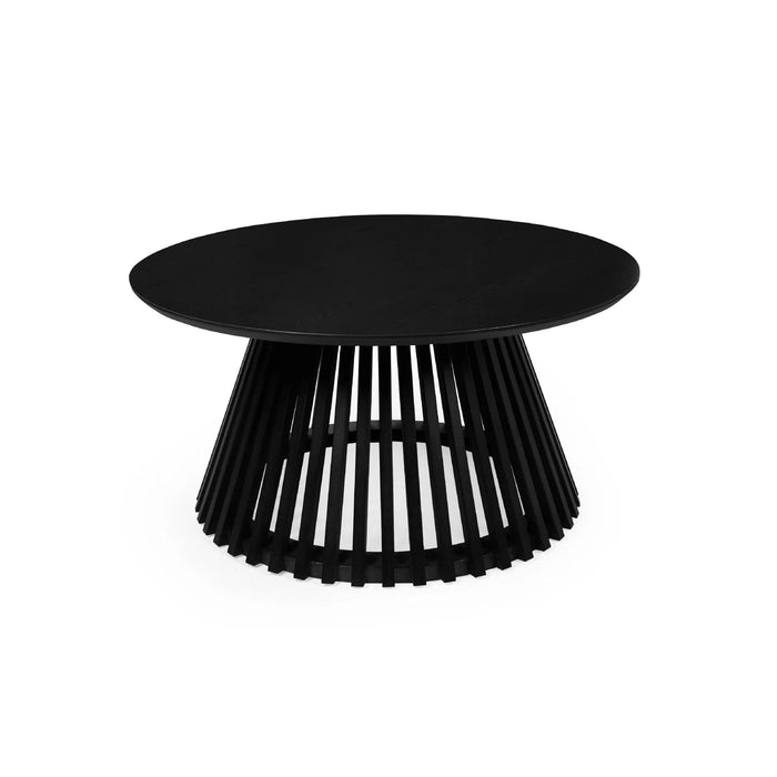 Ollie Round Coffee Table - Black
