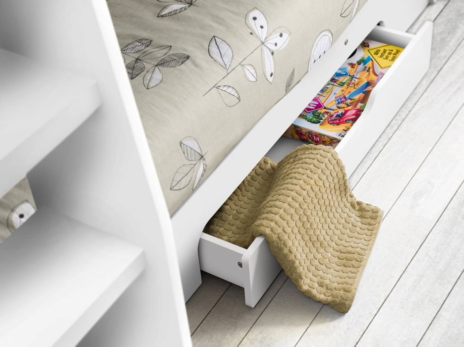 Orion Pure White Bunkbed