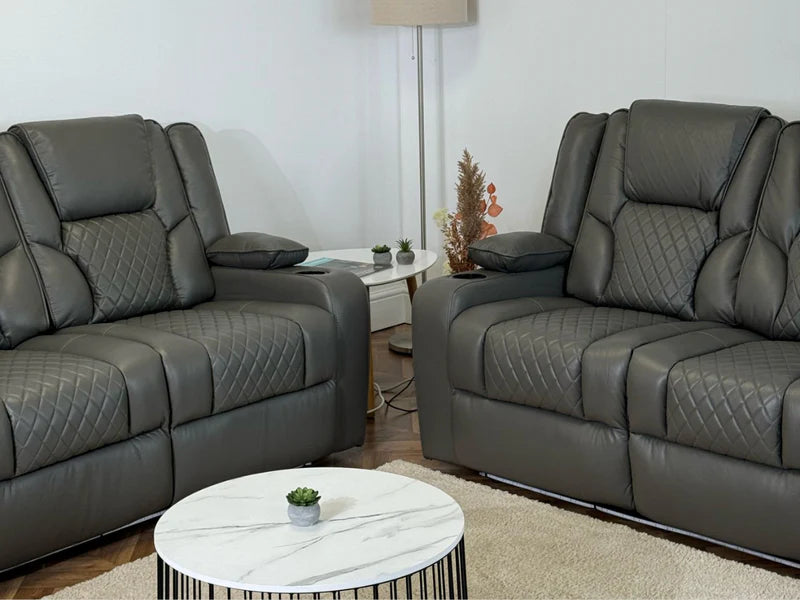 Mia 3+2 Electric Recliner Set - Grey