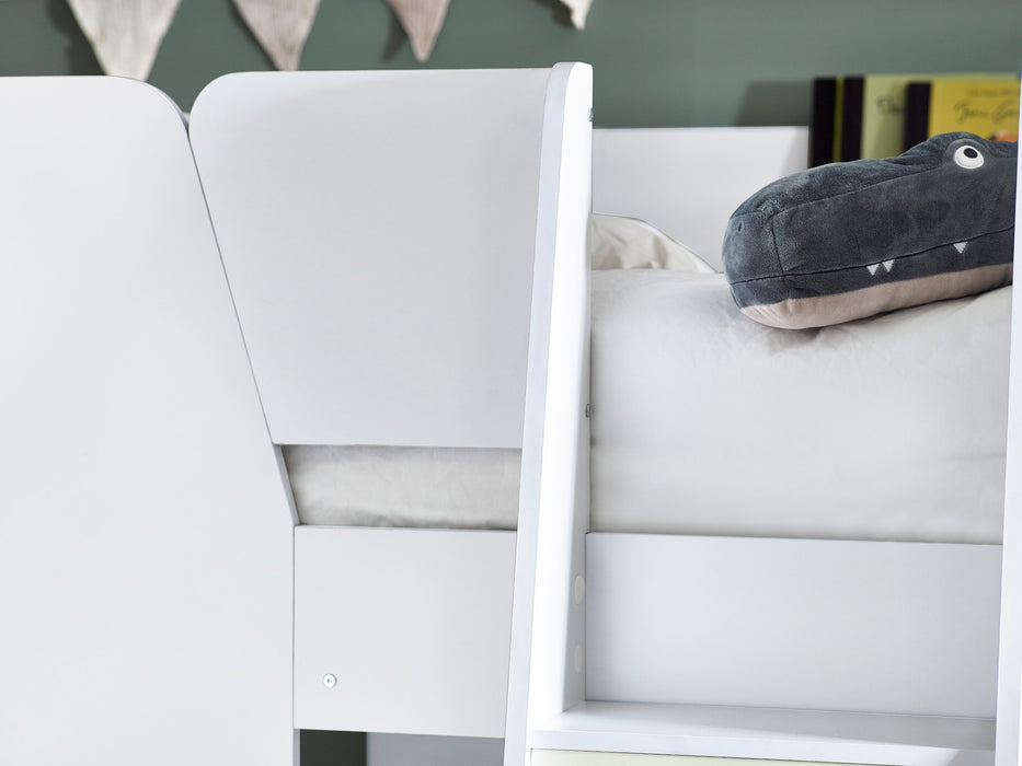 Parsec Bunk Bed All White