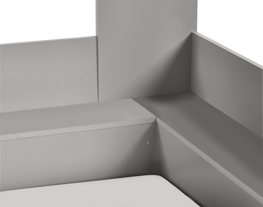 Parsec Bunk Bed Taupe & White