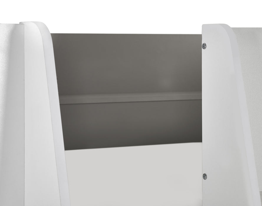 Parsec Bunk Bed Taupe & White