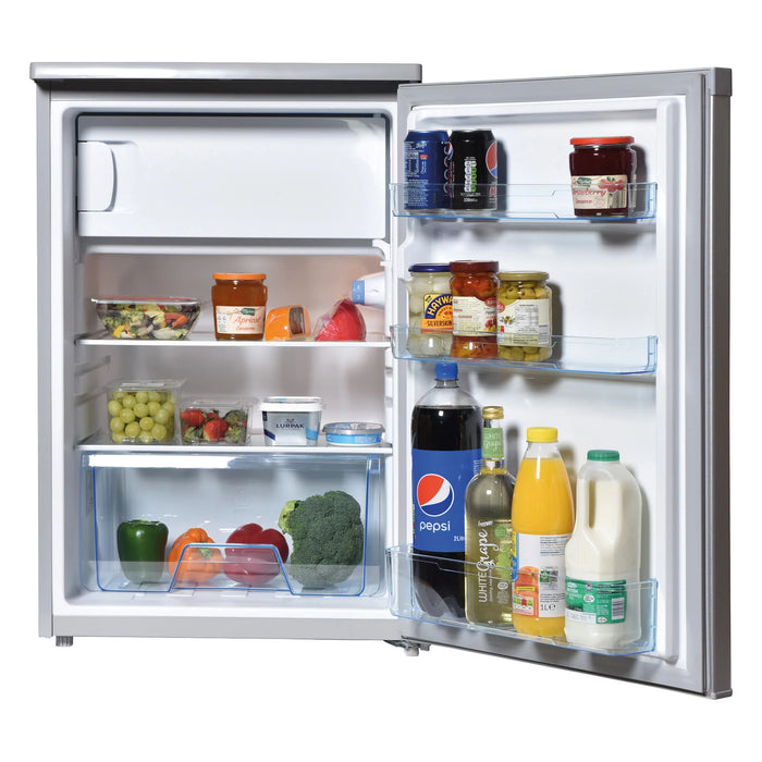 R155S - 55cm Under Counter Fridge with Ice Box - Silver
