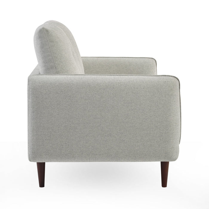 Remy 2 Seater Light Grey Fabric Sofa