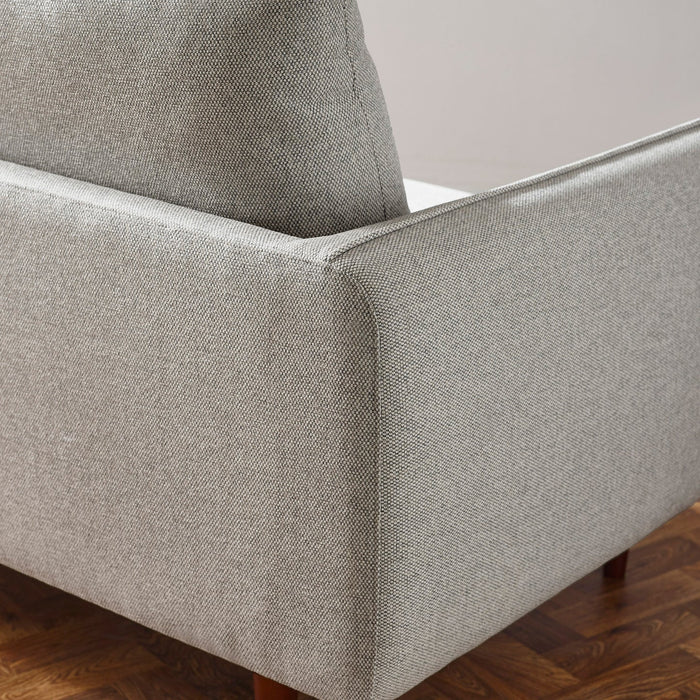 Remy 2 Seater Light Grey Fabric Sofa