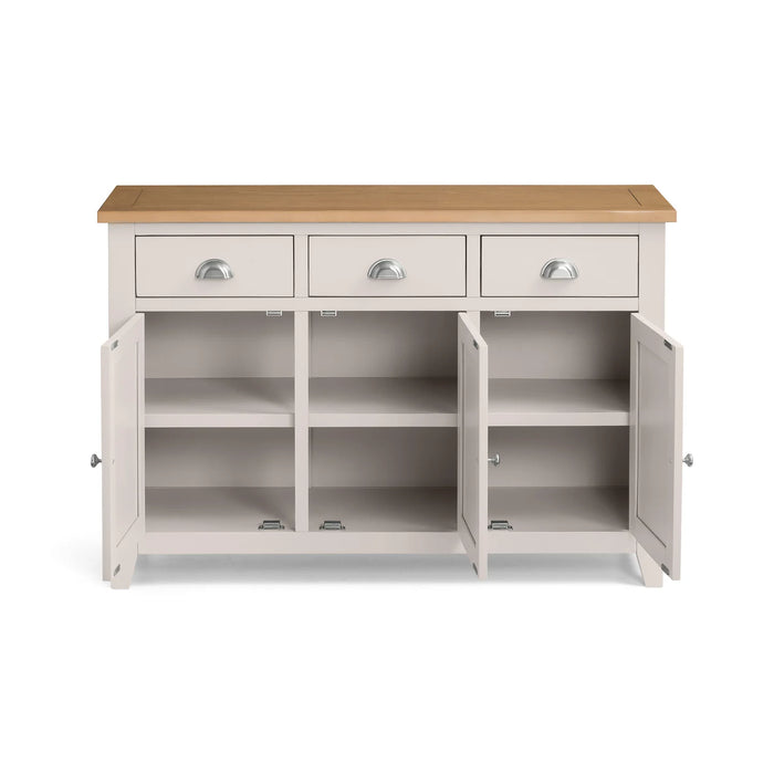 Richmond Sideboard - Elephant Grey/Pale Oak