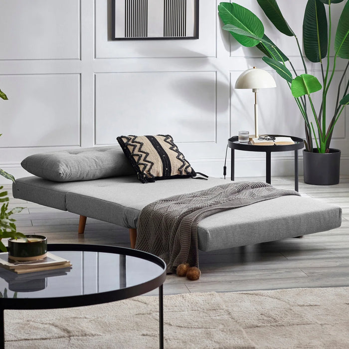 Rowan Single Sofabed - Light Grey
