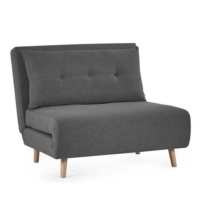 Rowan Single Sofabed - Mid Grey