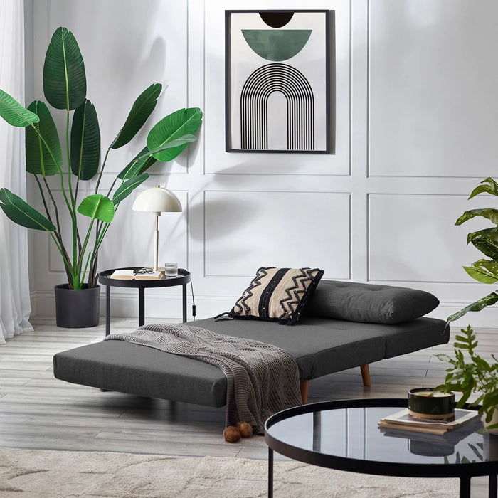 Rowan Single Sofabed - Mid Grey