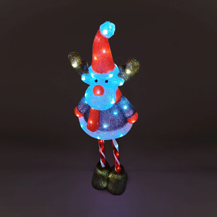 70cm Acrylic Reindeer with Long Legs