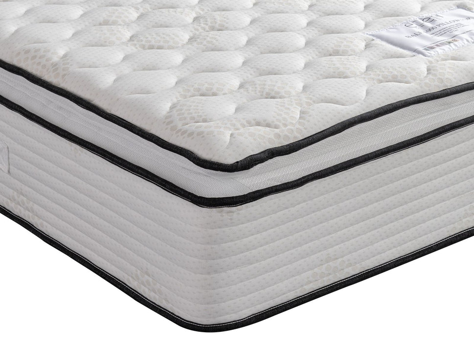 Bale 1000 Pocket Sprung Encapsulated Pillowtop Small Double Mattress
