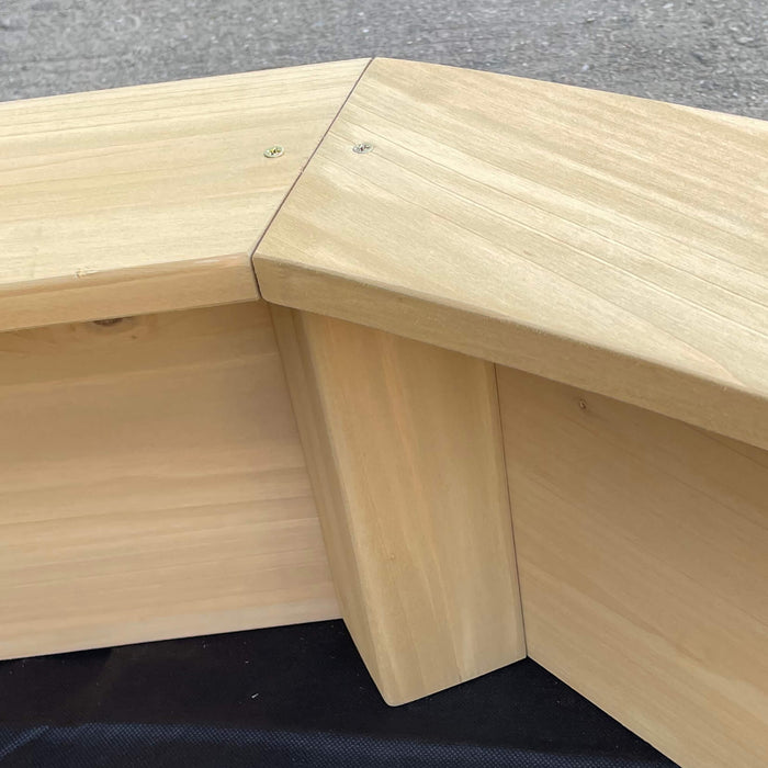 Kids Boat Sandpit with Seating and Cover