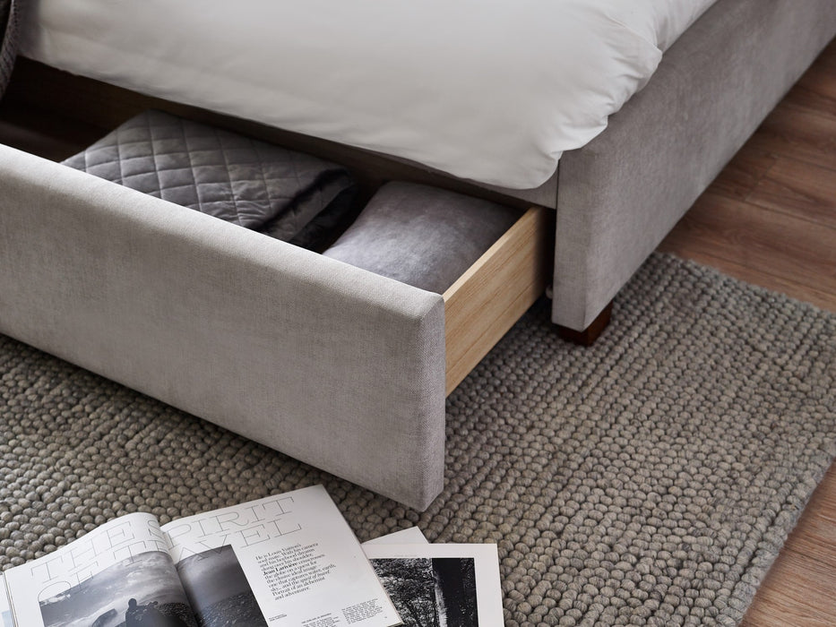 Savannah King Bed 150Cm - Grey