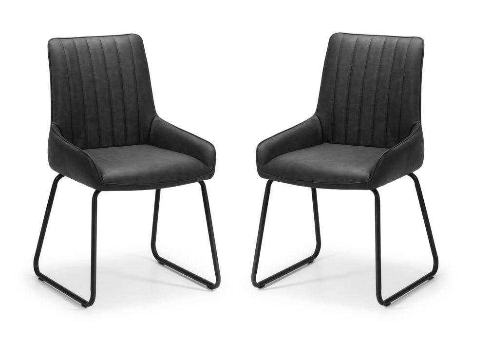 Set Of 2 Soho Dining Chairs
