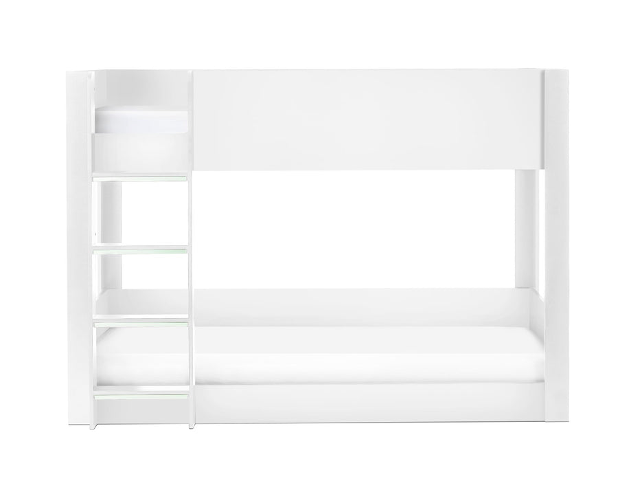 Solomon Bunk Bed -  White