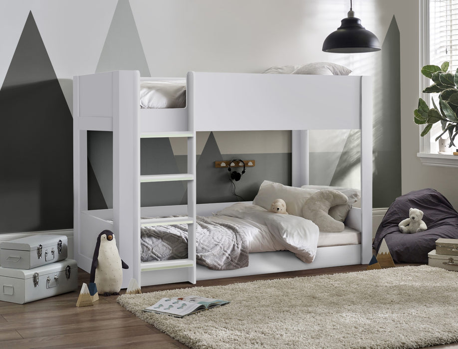 Solomon Bunk Bed -  White