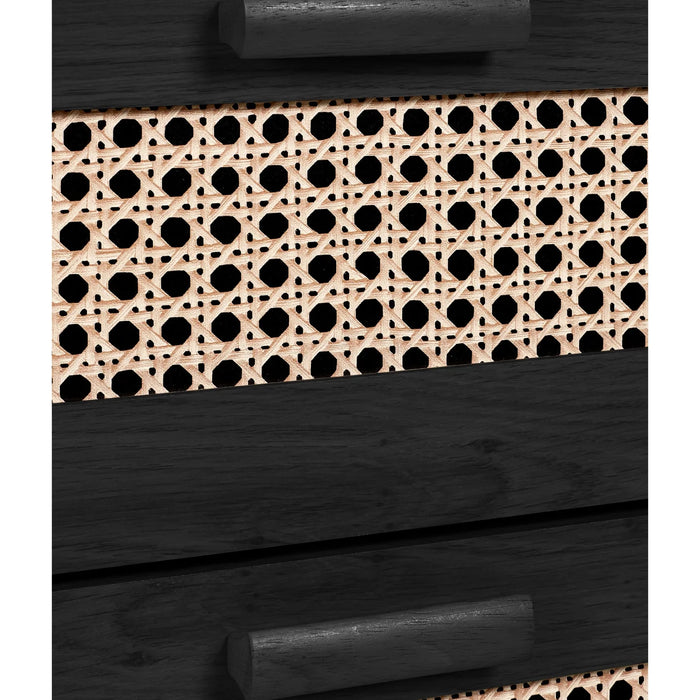 Sydney 5 Drawer Chest - Black Ash