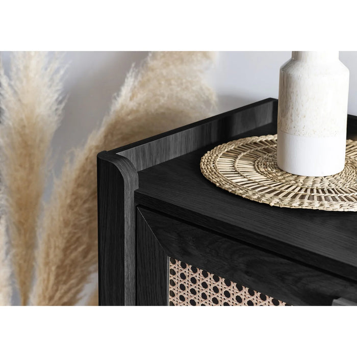 Sydney 3 Drawer Chest - Black Ash