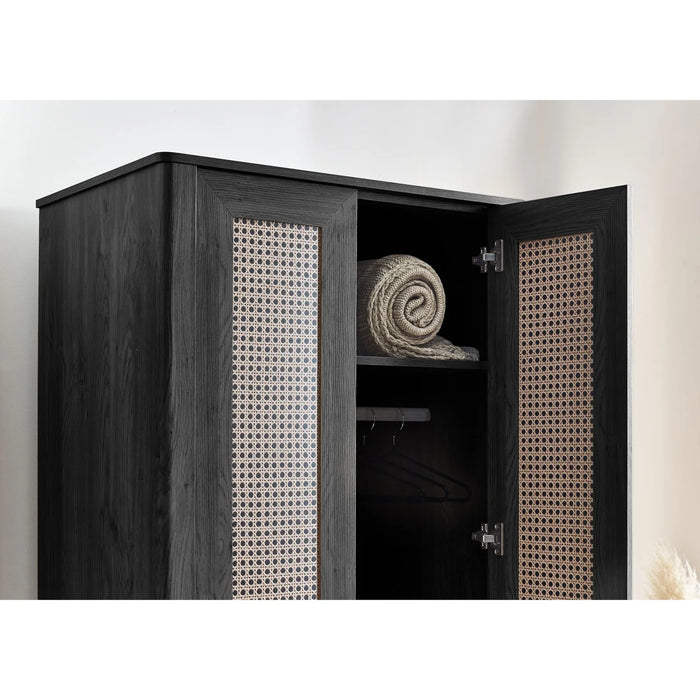 Sydney 2 Door Wardrobe - Black Ash