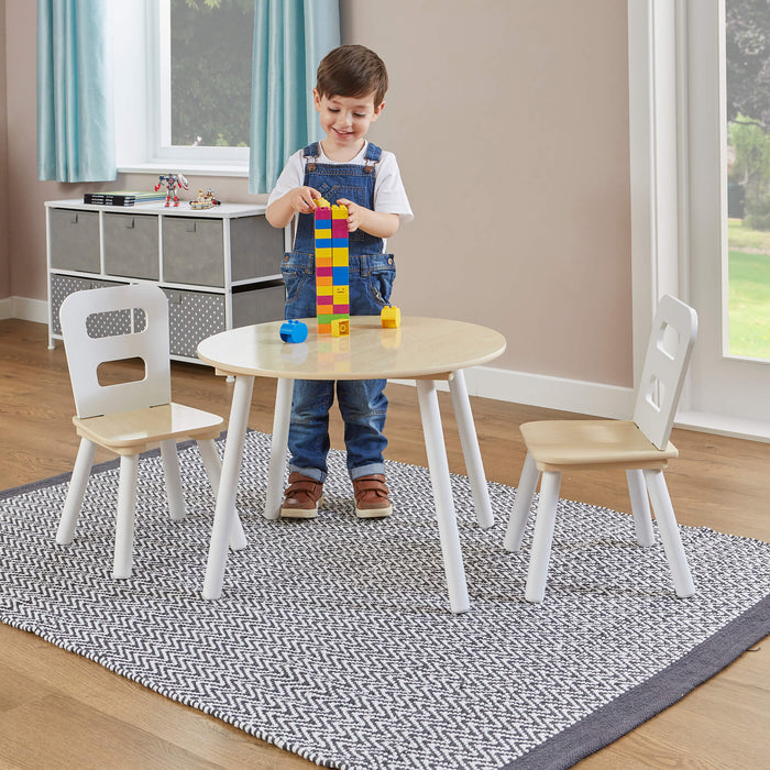 Kids Round Table and Chair Set