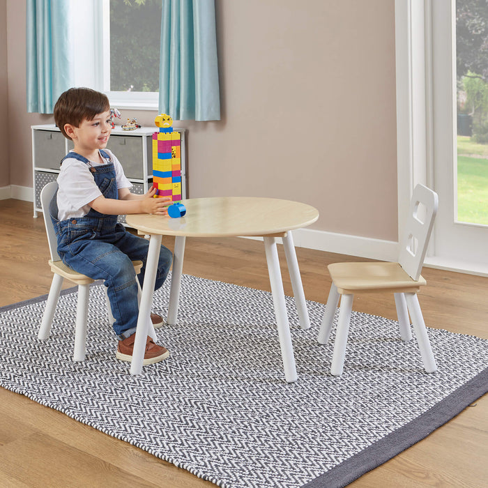 Kids Round Table and Chair Set