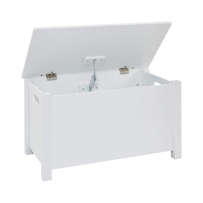 Kids Classic White Toy Box
