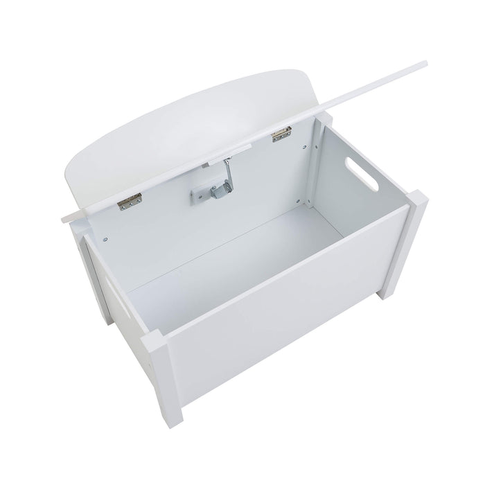 Kids Classic White Toy Box