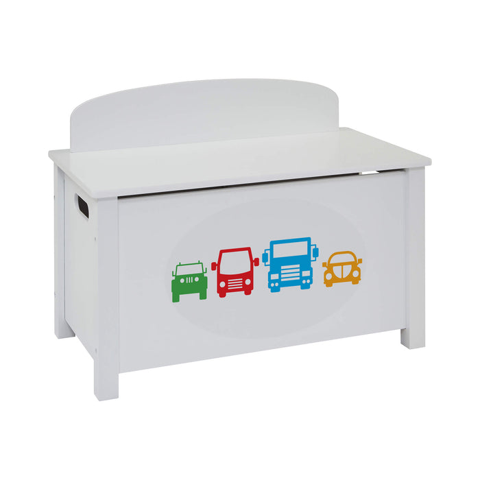 Kids Wooden Transport Toy Box