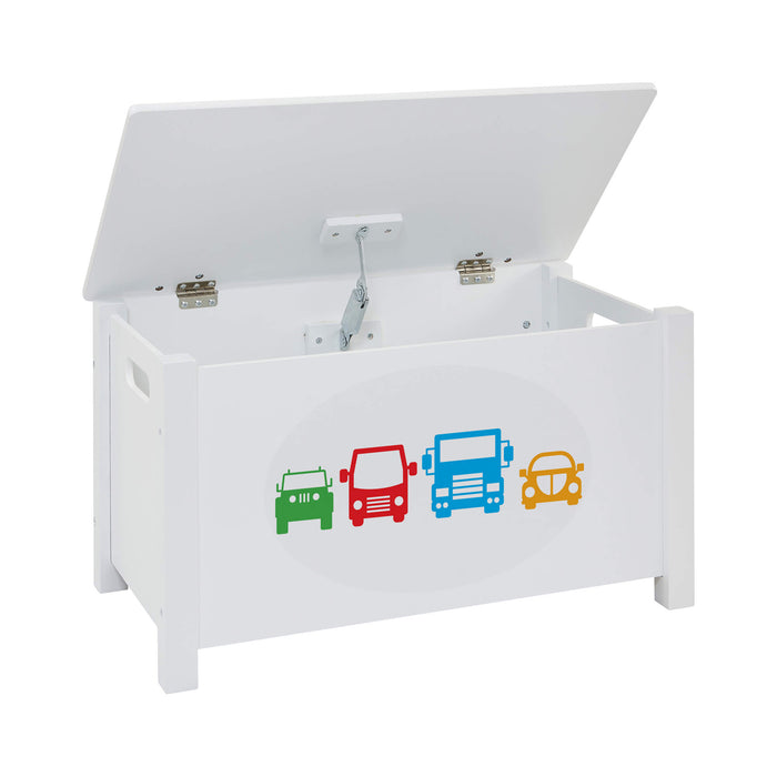 Kids Wooden Transport Toy Box