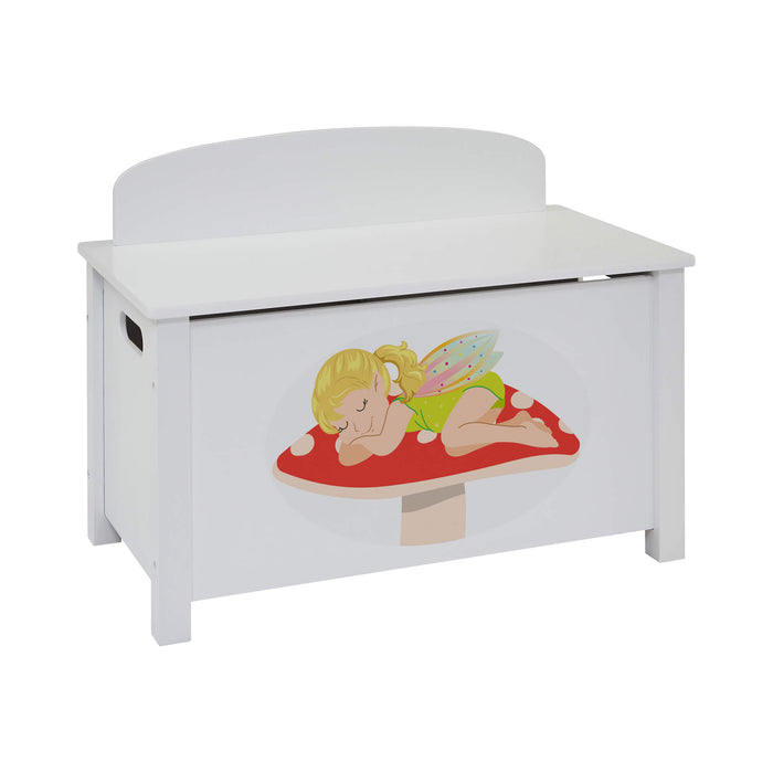Kids Wooden Fairy Toy Box