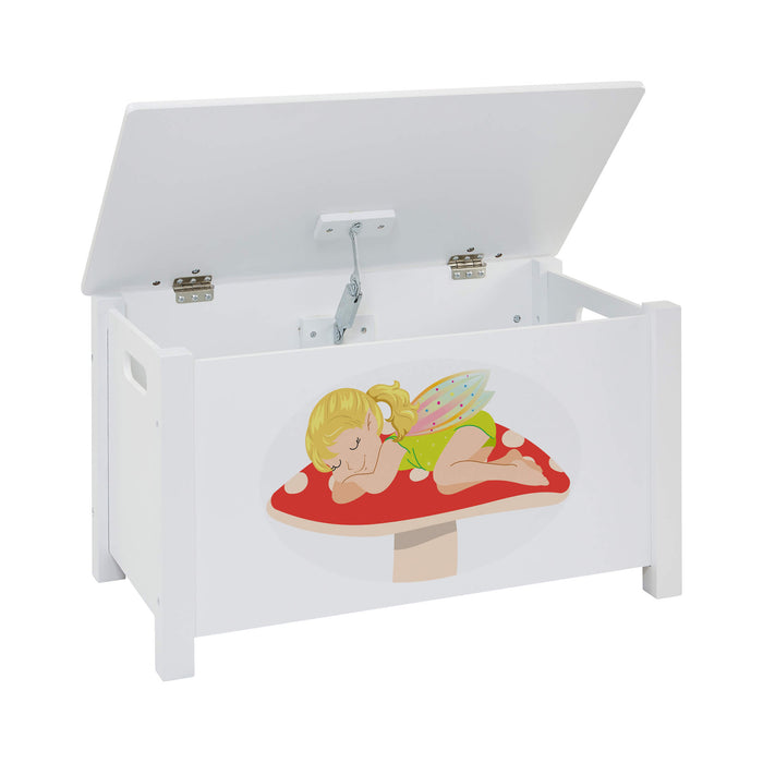 Kids Wooden Fairy Toy Box