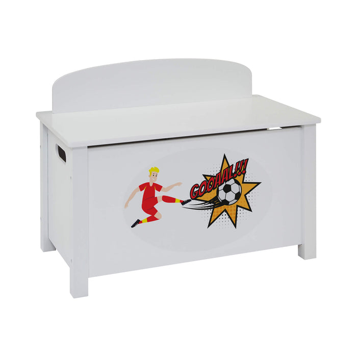 Kids Wooden Football Toy Box