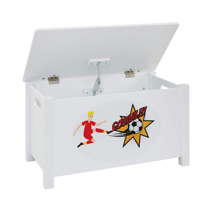 Kids Wooden Football Toy Box