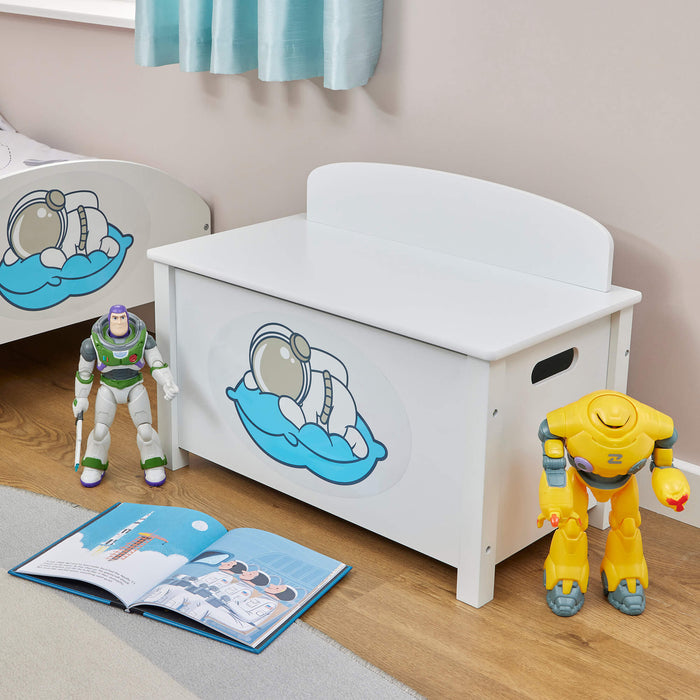 Kids Wooden Space Toy Box