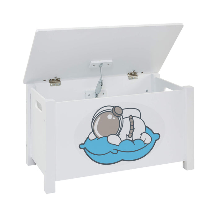Kids Wooden Space Toy Box