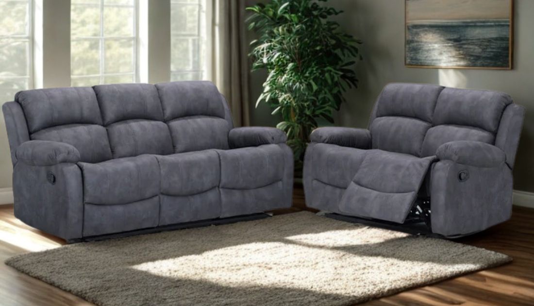 Alaska 3+2 Seater Manual Reclining Sofa Set