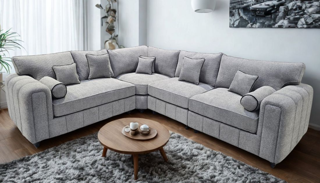 Milano Boucle Corner Sofa