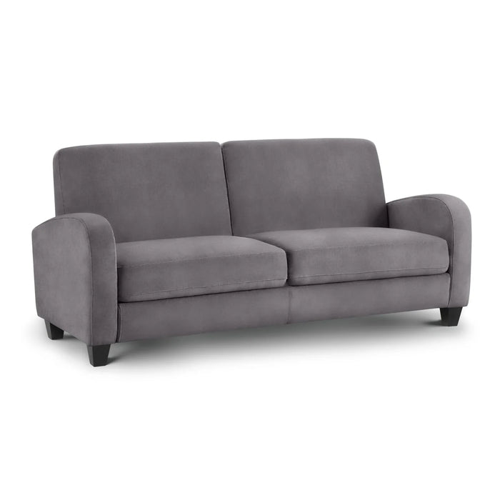 Vivo 3 Seater Sofa In Dusk Grey Chenille