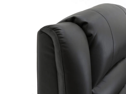 Olivia 2 Seater Electric Recliner - Black